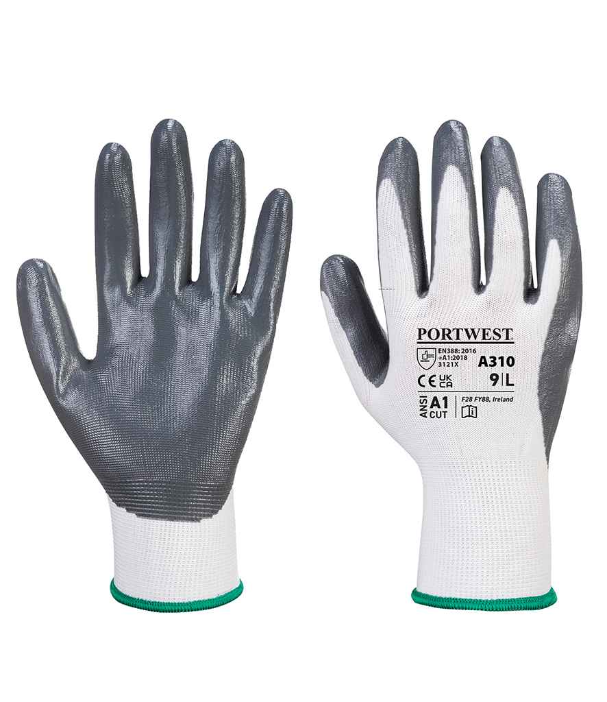 Portwest Flexo Grip Nitrile Gloves - model image