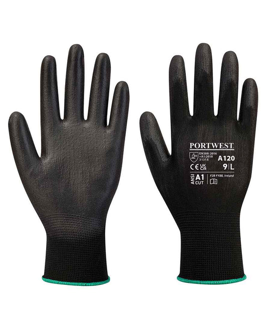 Portwest PU Palm Gloves - model image