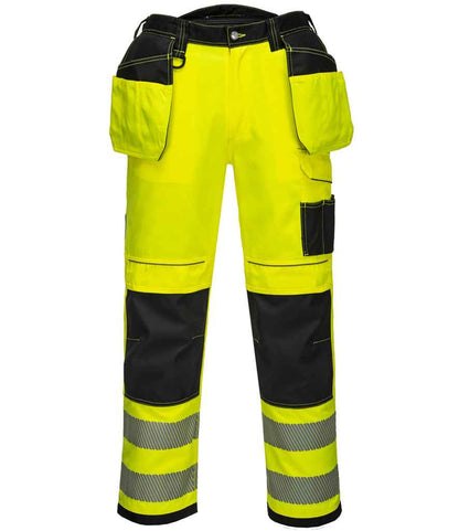 Portwest PW3 Hi-Vis Trousers in Yellow/Black