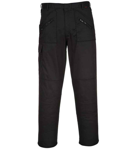 Portwest Action Trousers in Black