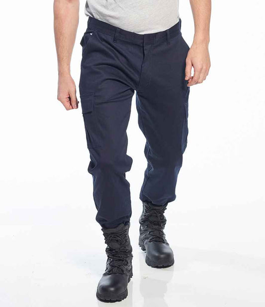 Portwest Stretch Slim Combat Trousers - model image
