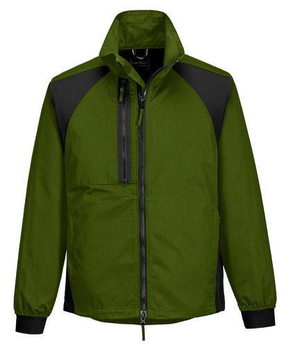 Portwest WX2 stretch work jacket (CD885) Olive Green