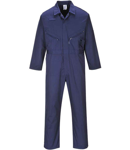 Portwest Liverpool Zip Coverall in Navy