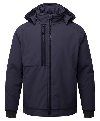 Portwest WX2 2-layer padded softshell Dark Navy