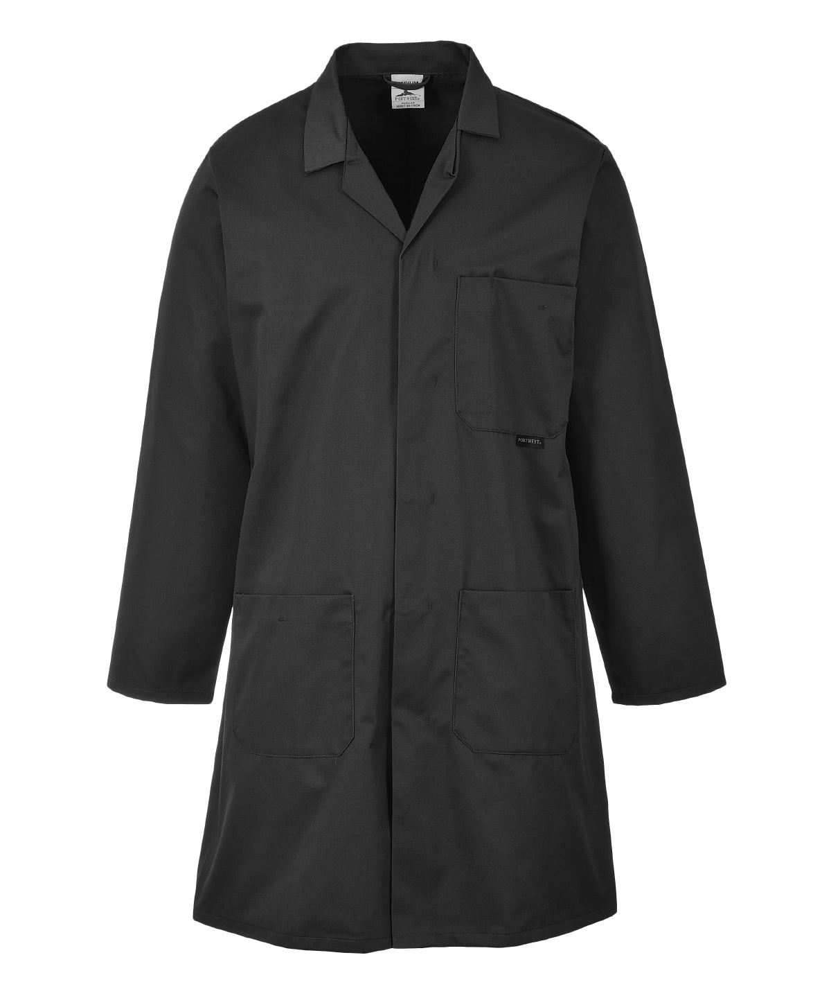 Portwest Lab coat (2852) Black