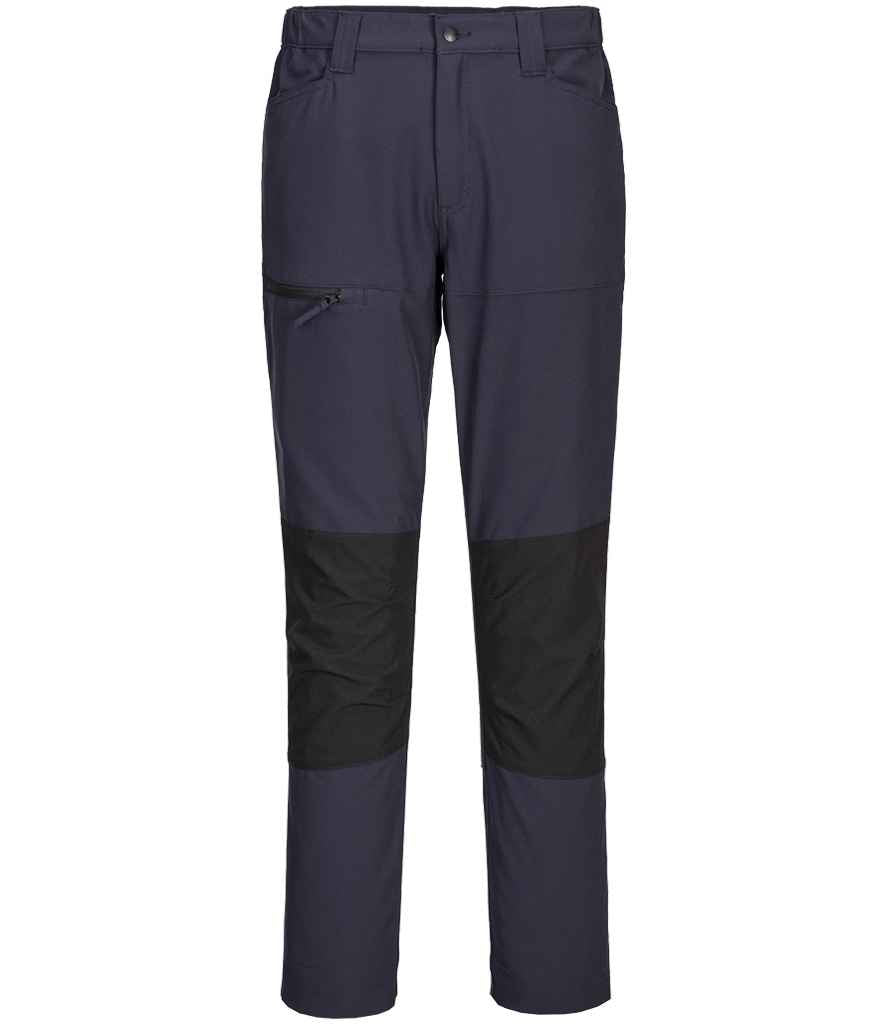 Portwest WX2™ Eco Active Stretch Work Trousers in Dark Navy