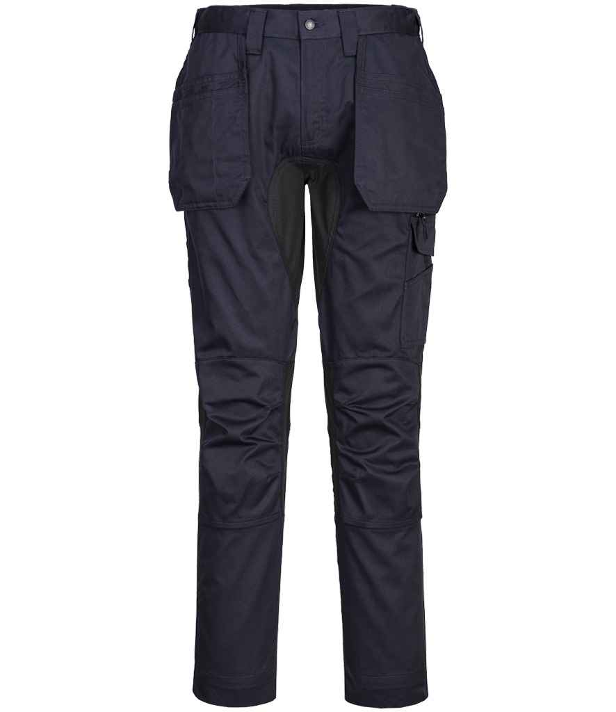 Portwest WX2™ Eco Stretch Holster Trousers in Dark Navy