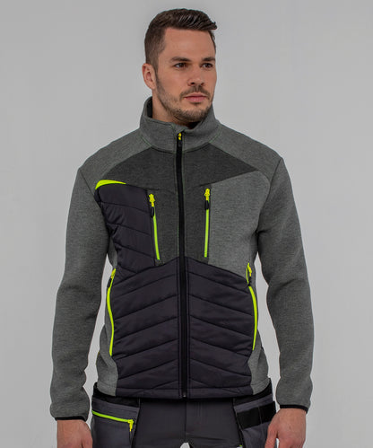 Portwest DX4 Hybrid Baffle jacket (DX471) Metal Grey