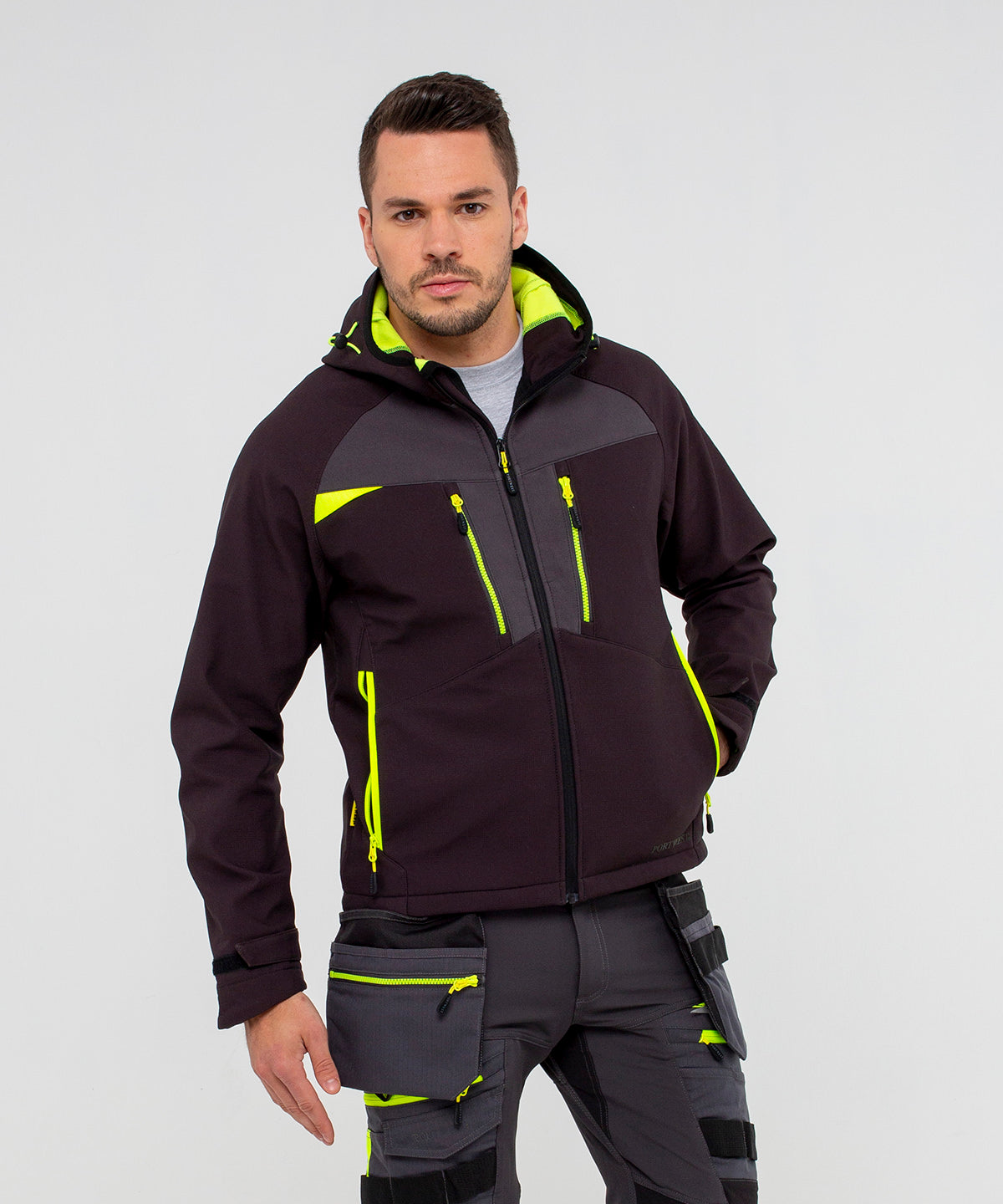 Portwest DX4 Softshell jacket (DX474) Black