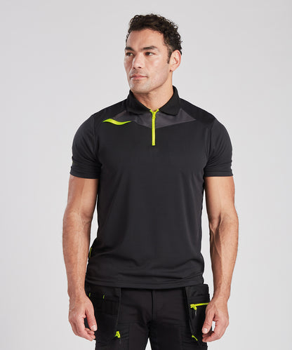 Portwest DX4 Polo shirt (DX410) All Black