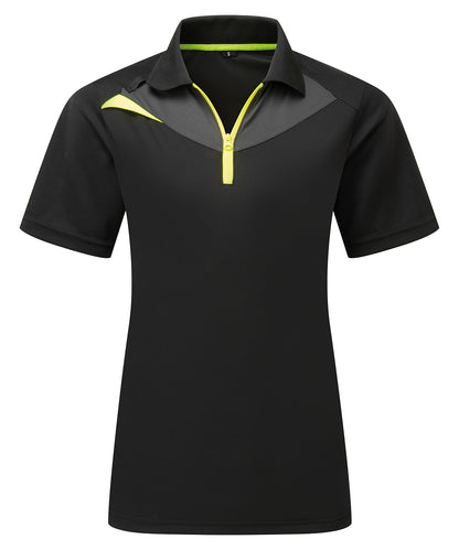 Portwest Women’s DX4 polo shirt (DX409) Black