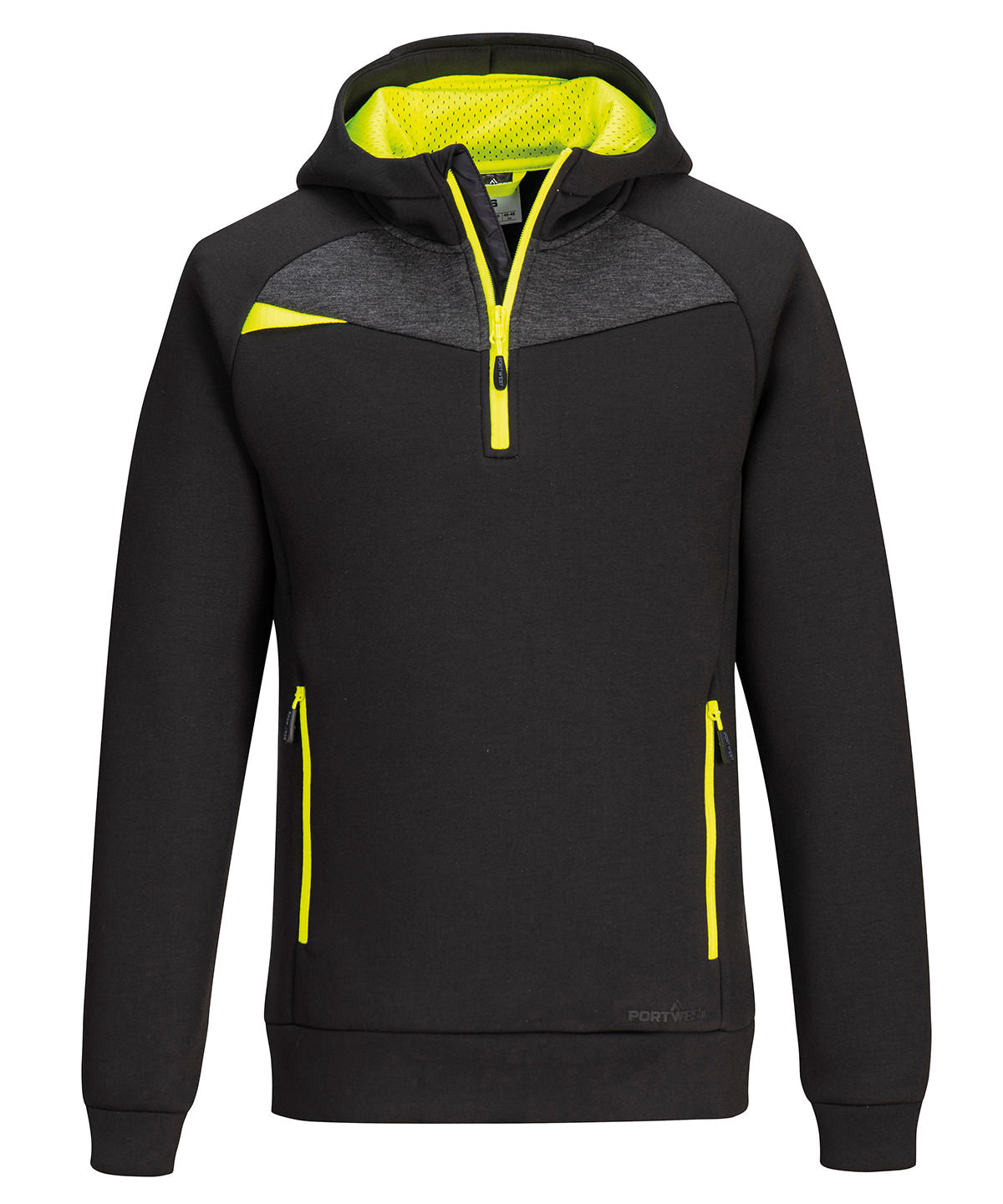 Portwest DX4 ¼-zip hoodie (DX467) Black