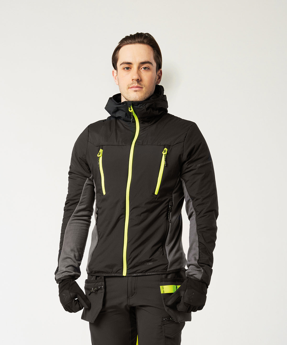 Portwest EV4 Insulated hybrid jacket (EV470) Black