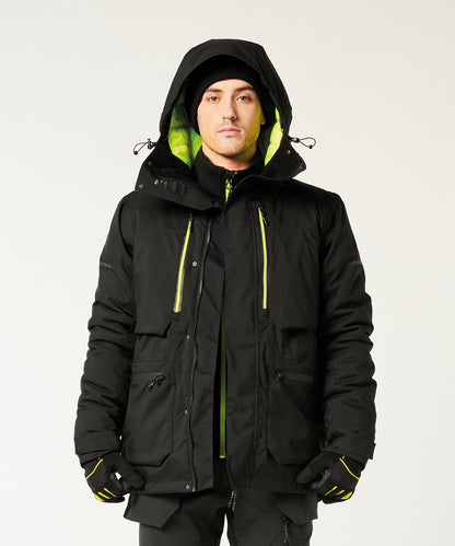 Portwest EV4 Winter parka jacket (EV461) Black