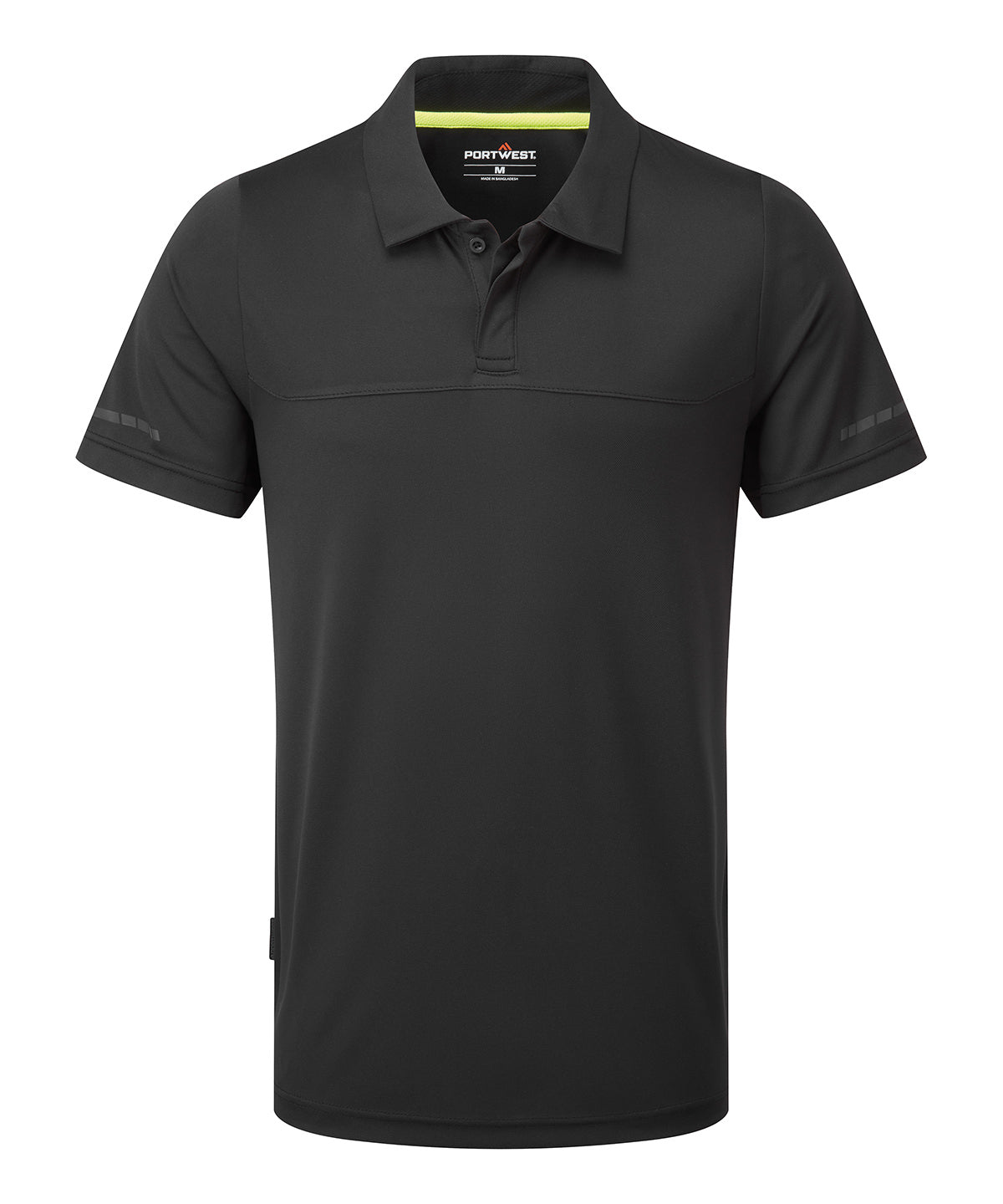 Portwest EV4 polo shirt (EV410) Black