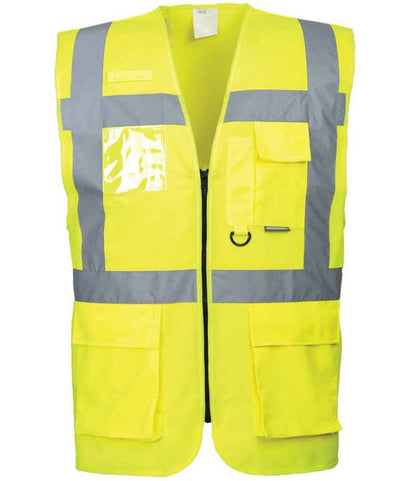 Portwest Hi-Vis Executive Vest in Yellow