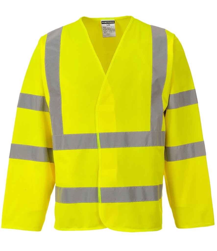 Portwest Hi-Vis Two Band and Braces Jacket in Yellow