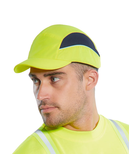 Portwest AirTech bump cap (PS59) Hi Viz Yellow