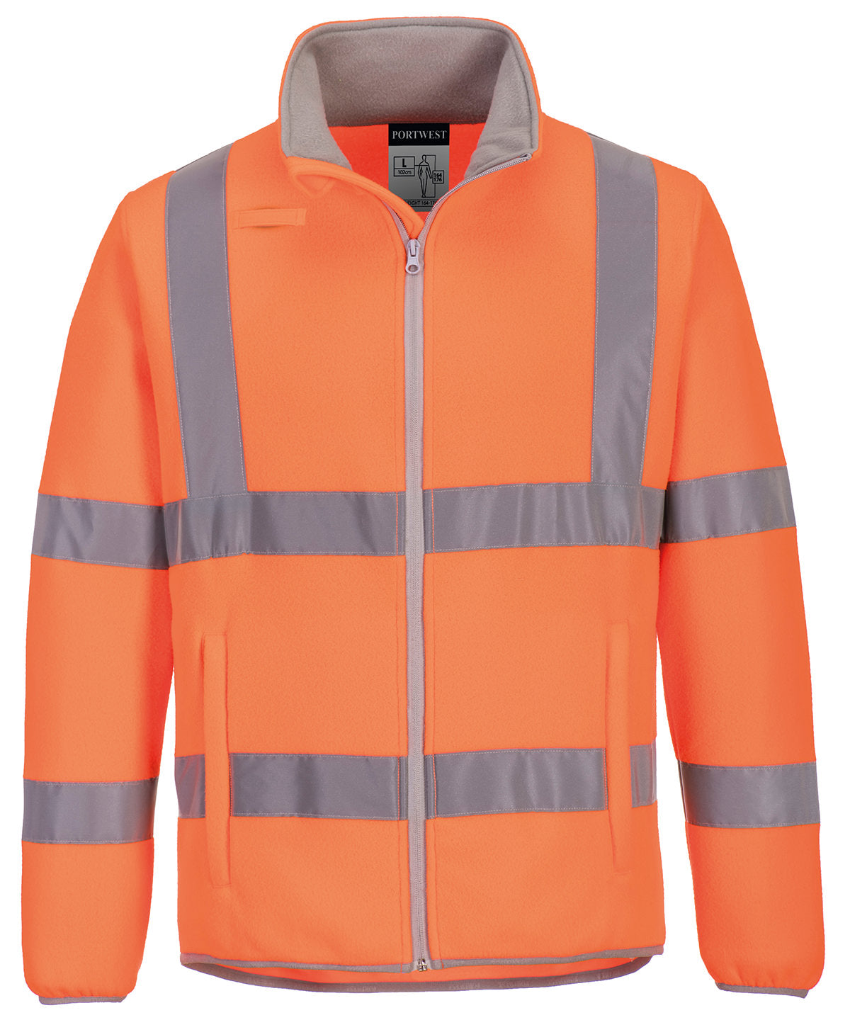 Portwest Eco Hi-vis fleece jacket (EC70) Orange
