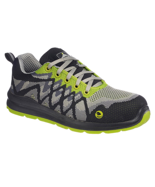 Portwest Portwest Composite lite ECO safety trainers (FC08) Black/Yellow