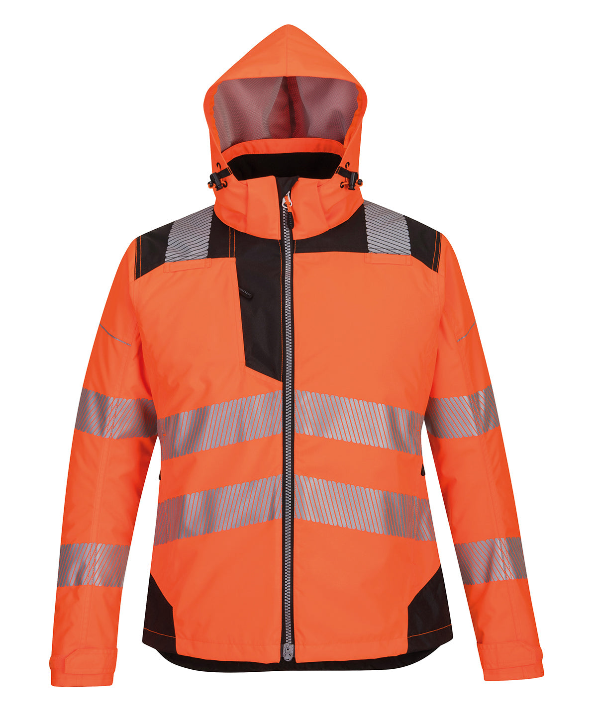 Portwest Women’s PW3 Hi-vis winter jacket (PW382) Orange/Black