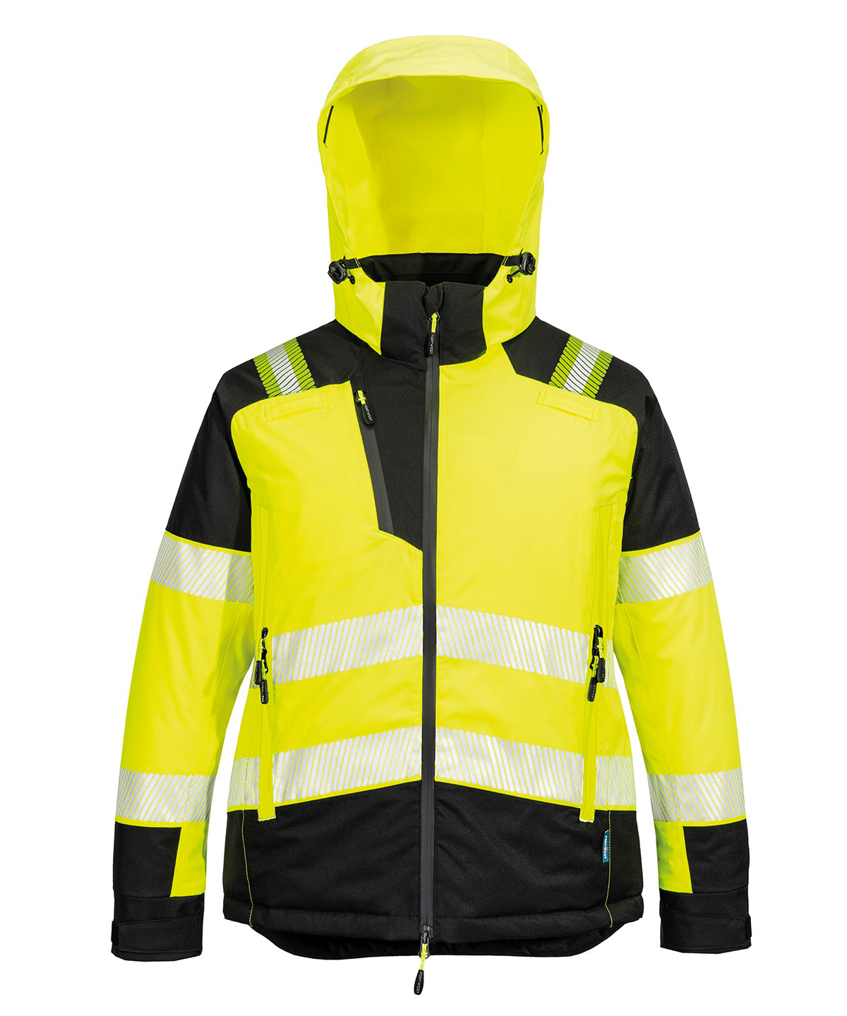 Portwest Women’s PW3 Hi-vis winter jacket (T162) Yellow/Black