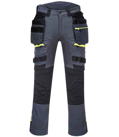 Portwest DX4™ Detachable Holster Pocket Trousers in Metal Grey