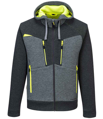 Portwest DX4™ Zipped Hoodie in Metal Grey