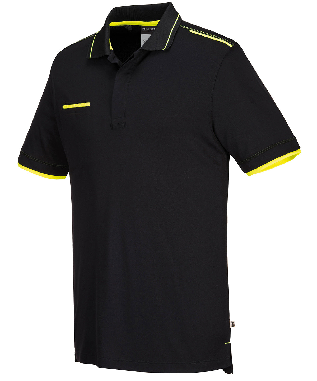 Portwest WX3 Eco polo shirt (T722) Black