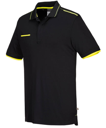 Portwest WX3 Eco polo shirt (T722) Black
