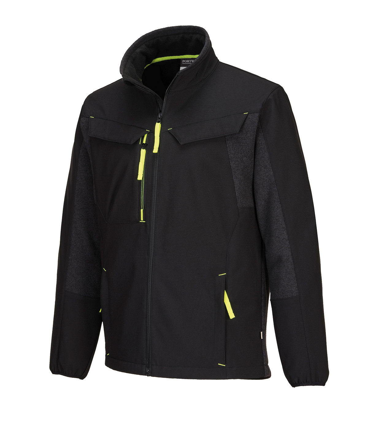 Portwest WX3 Eco Hybrid softshell jacket (2L) (T753) Black
