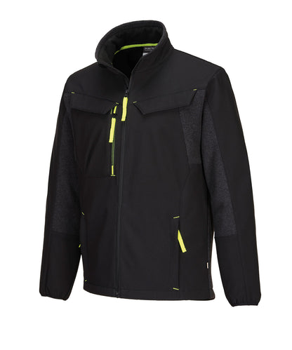 Portwest WX3 Eco Hybrid softshell jacket (2L) (T753) Black