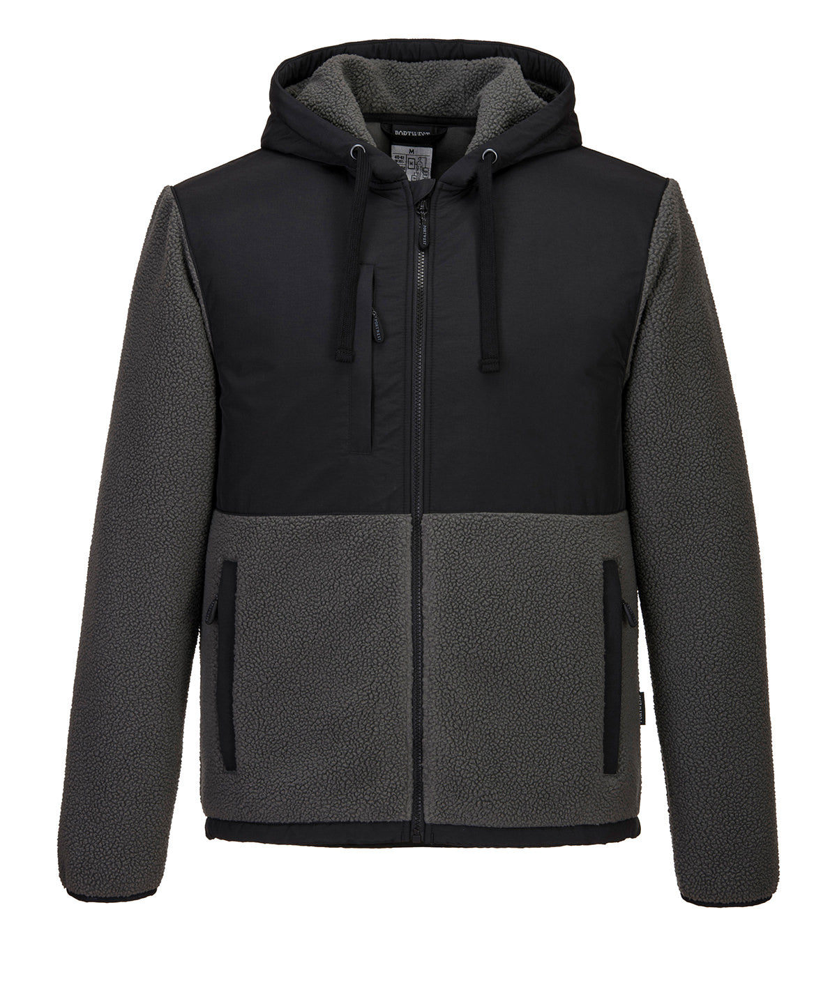 Portwest KX3 Borg fleece (KX371) Black/Grey