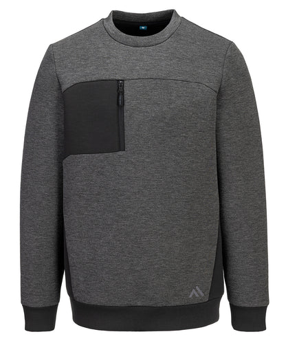 Portwest KX3 Sport tech sweatshirt (KX377) Black