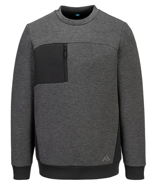 Portwest KX3 Sport tech sweatshirt (KX377) Black
