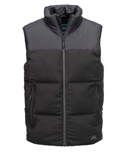 Portwest KX3 Sport insulated baffle bodywarmer (KX305) Black