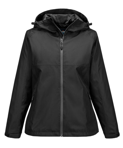 Portwest Women’s professional rain jacket (S614) Black