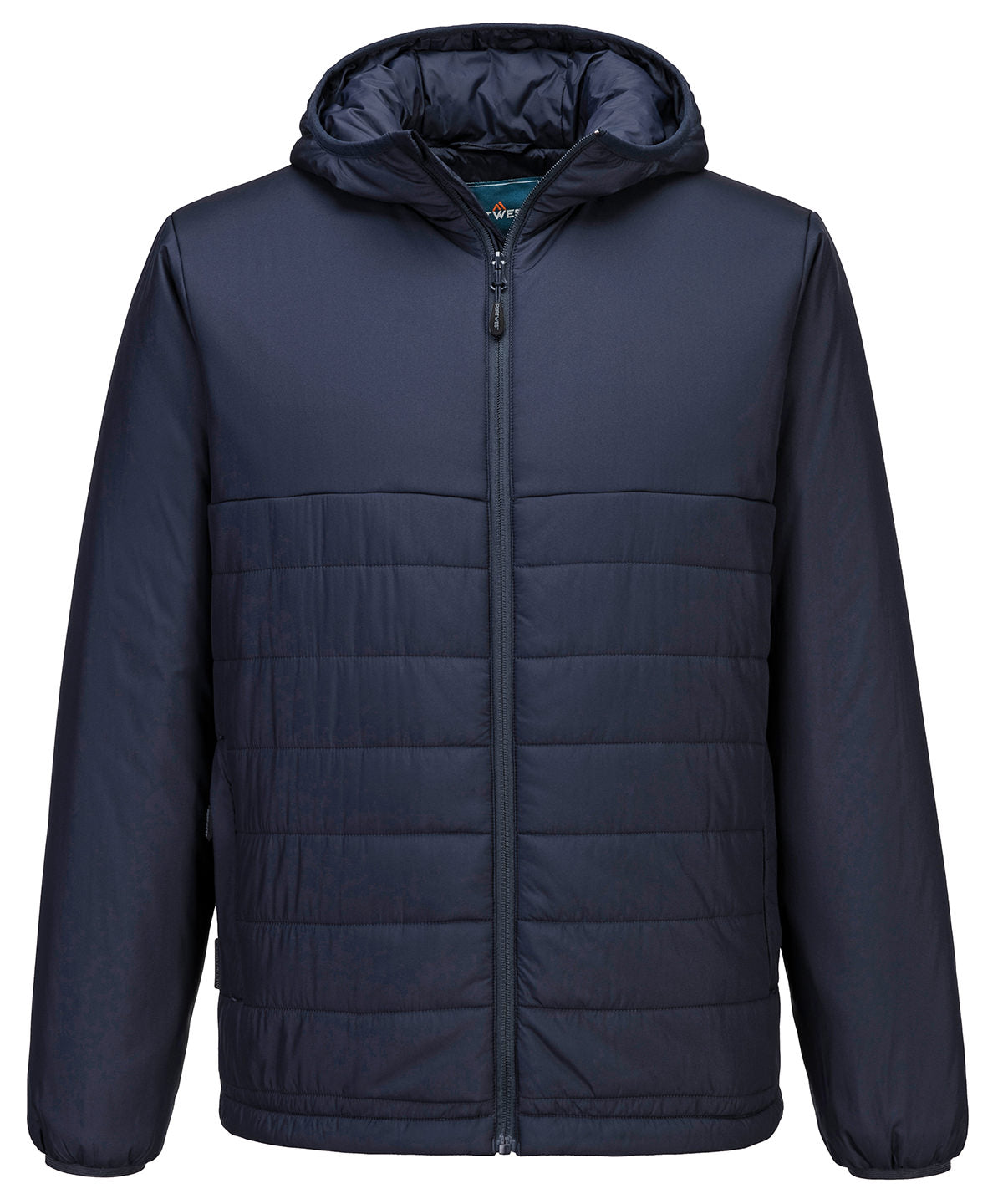 Portwest Professional hooded insulated baffle jacket (S608) Black