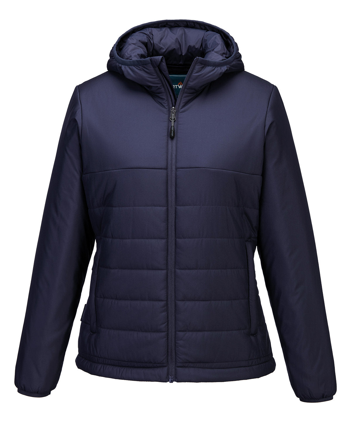 Portwest Women’s professional hooded insulated baffle jacket (S613) Navy