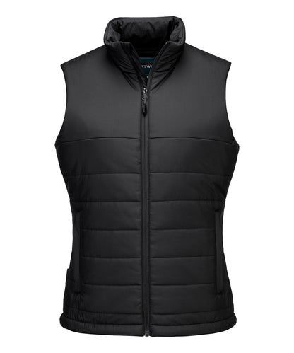 Portwest Women’s professional insulated baffle gilet (S607) Black