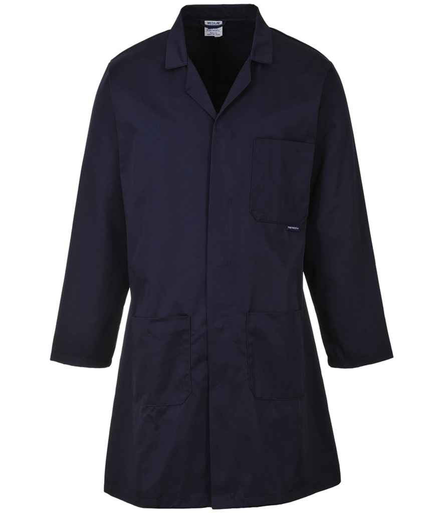 Portwest Portwest Lab Coat Navy