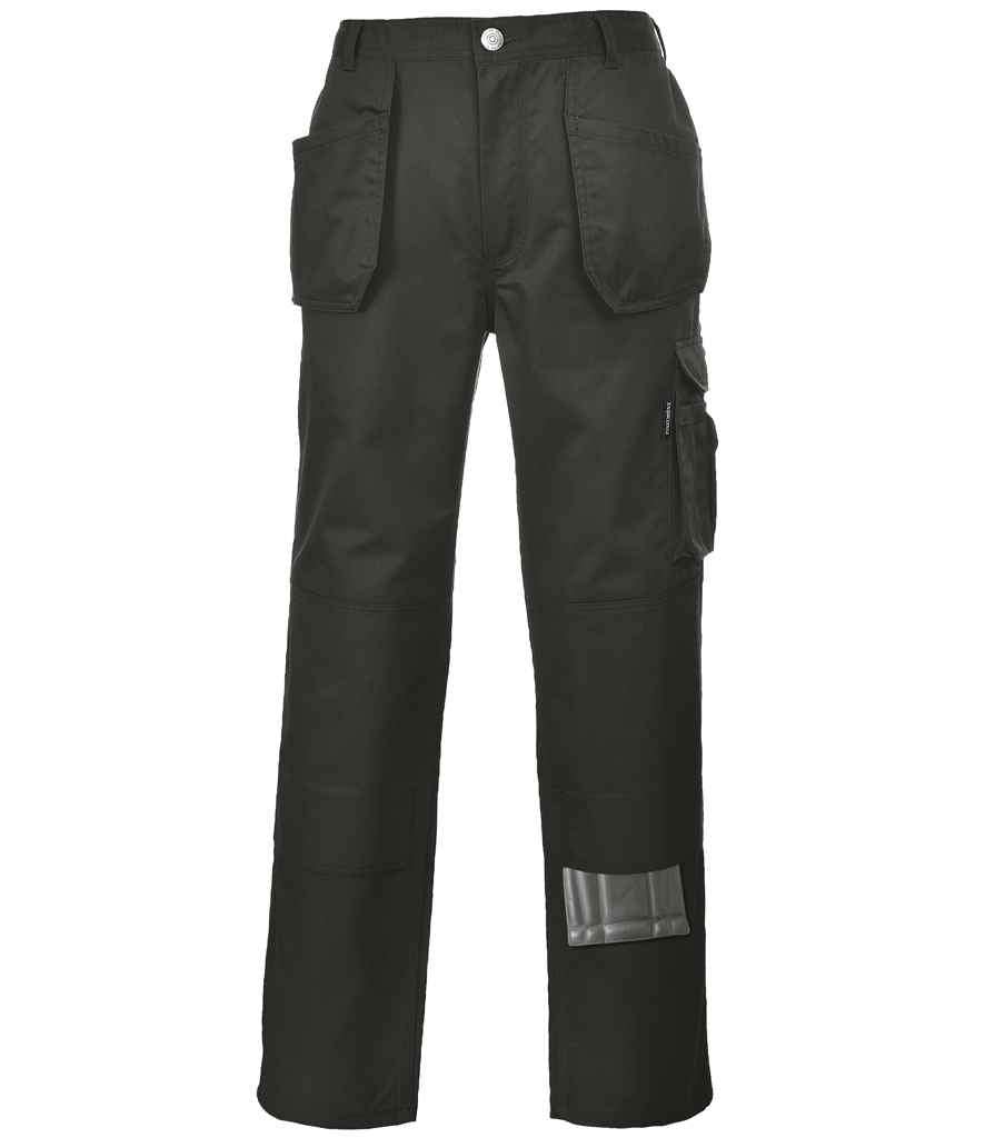 Portwest Slate Holster Trousers in Black