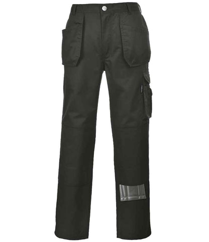 Portwest Slate Holster Trousers in Black