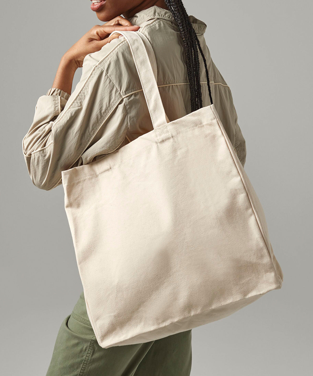 Quadra Canvas classic shopper Black