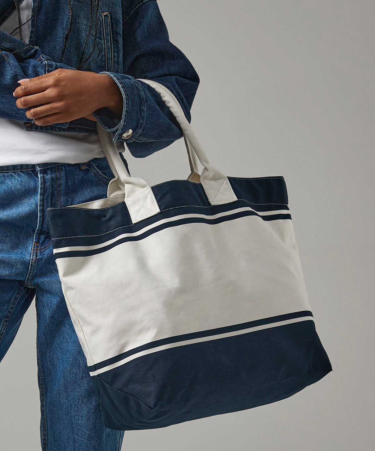 Quadra Canvas deck bag Navy/Off White