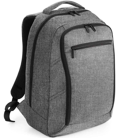 Quadra Executive Digital Backpack in Grey Marl