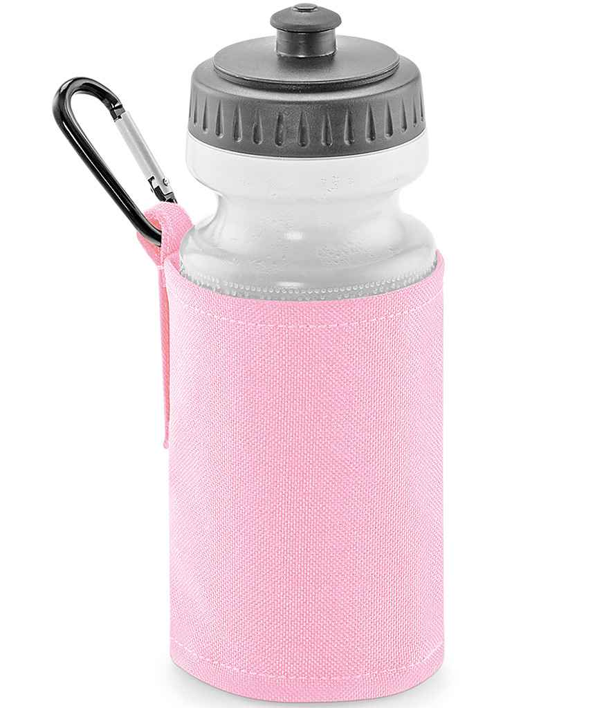 Quadra Water Bottle and Holder in Classic Pink
