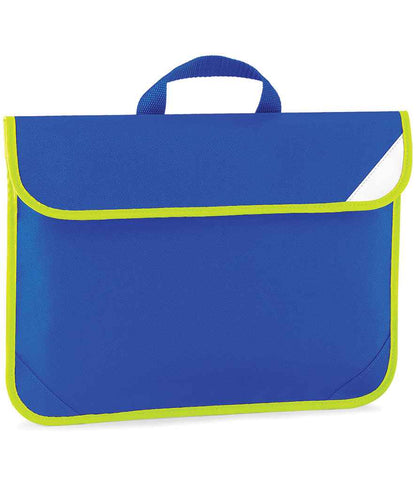 Quadra Enhanced-Viz Book Bag in Bright Royal