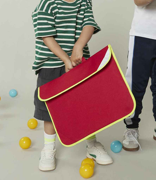 Quadra Quadra Enhanced-Viz Book Bag