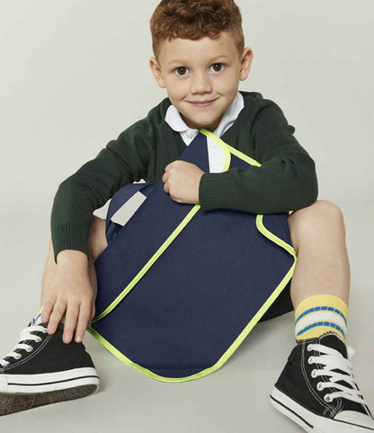 Quadra Enhanced-Viz Book Bag - model image